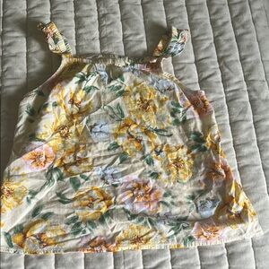 Floral Sleeveless Top